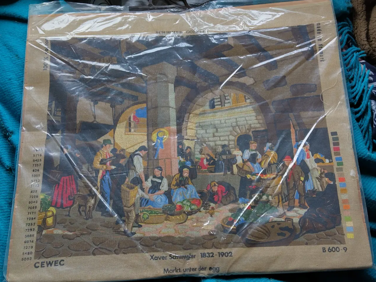 Billede 5 - 750 stk. Broderigarn - 5 broderier - hæklesæt