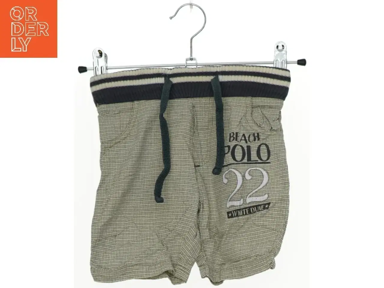 Billede 1 - Børneshorts med tekst fra Petibom (str. 68)