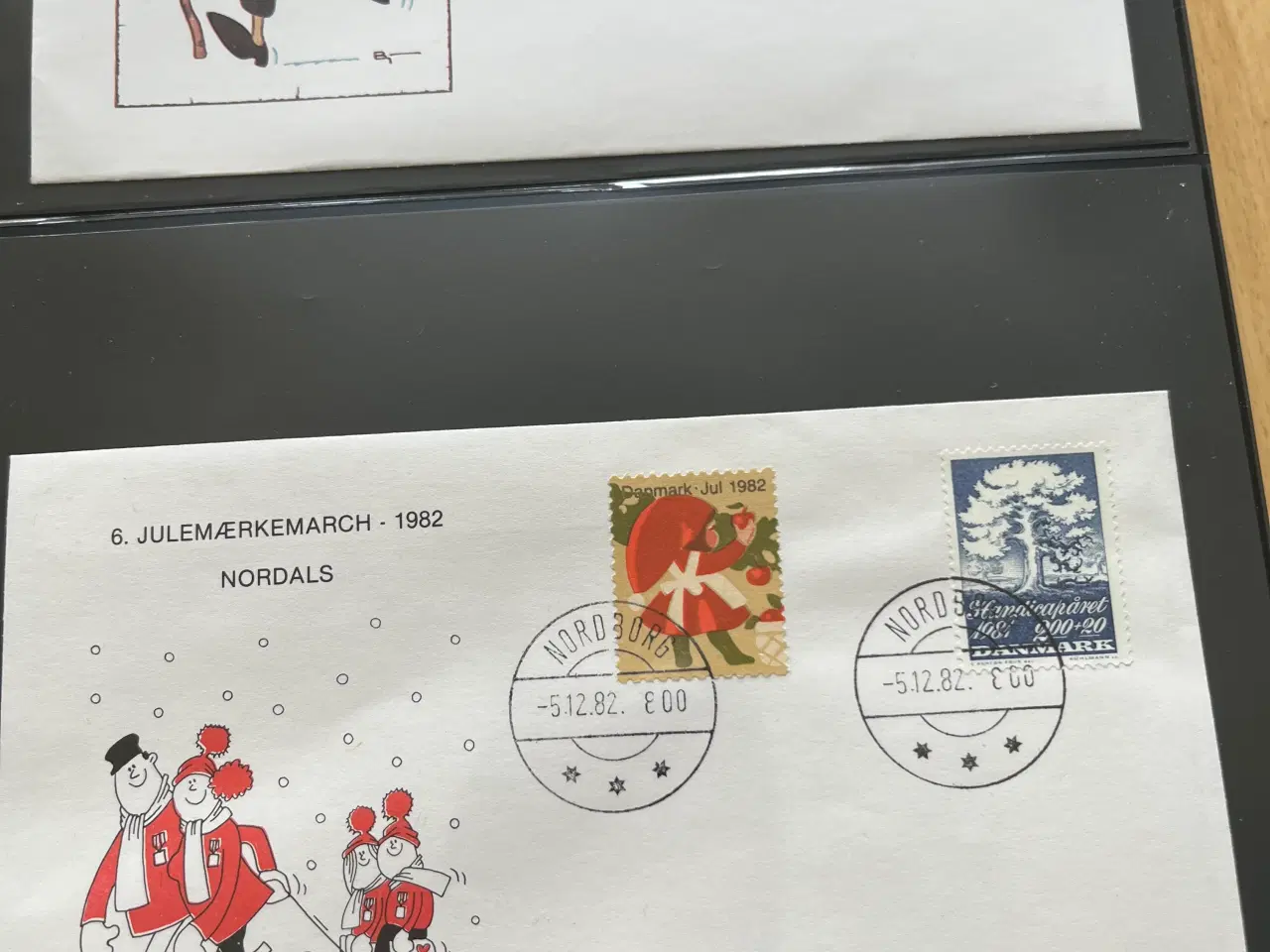 Billede 14 - Første dags kuvertmappe m/julemærkemarch