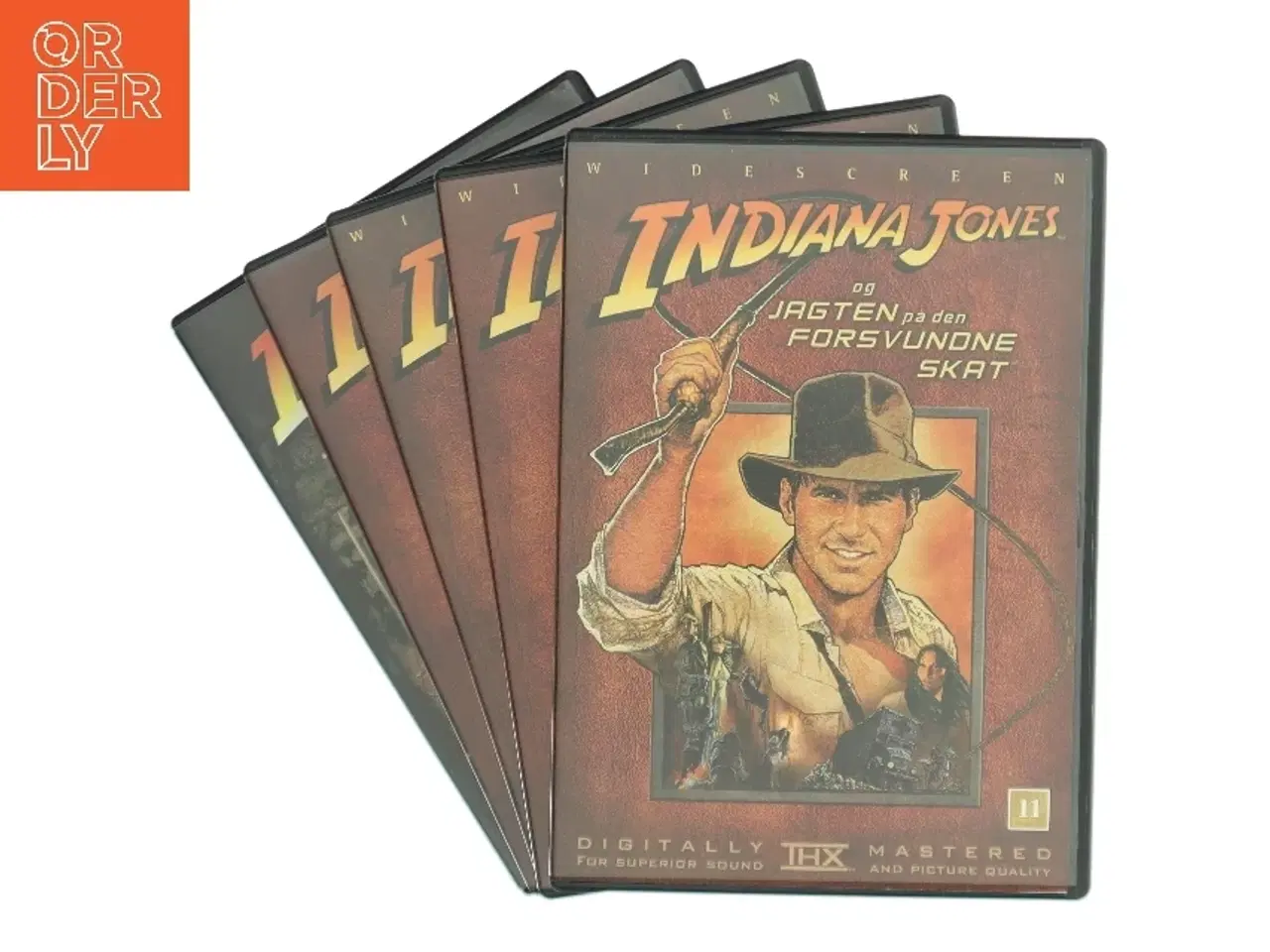 Billede 1 - 5 DVD’er SERIE Indiana Jones og krystalkraniets kongerige med Harrison Ford (DVD)