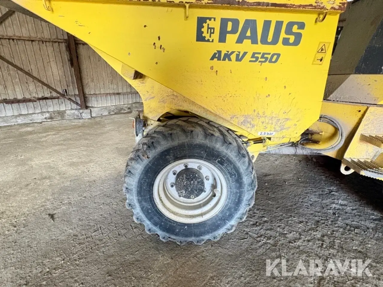 Billede 7 - Dumper HP Paus AKV 550