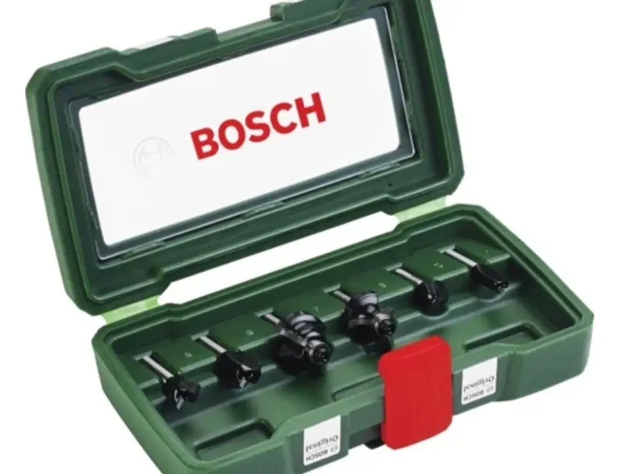 Billede 1 - Bosch, Fræsejernssæt, 6 dele