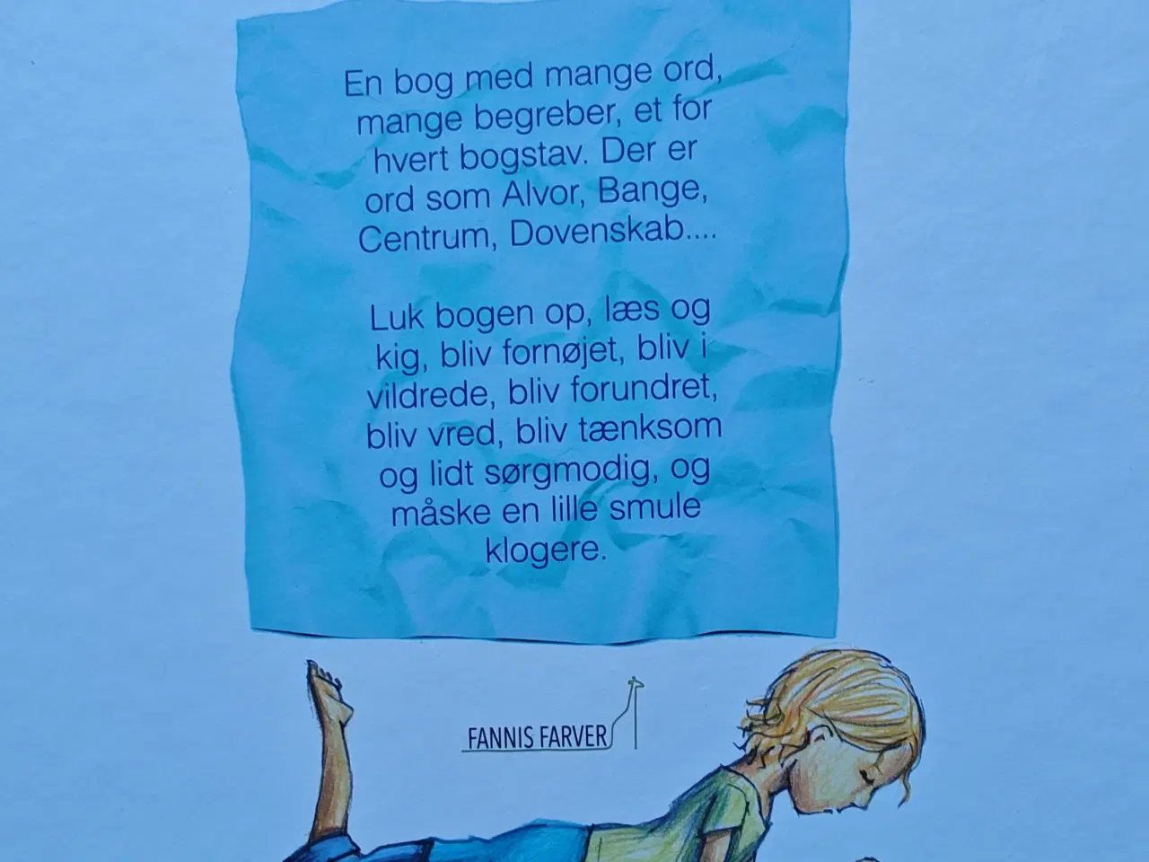 Billede 2 - Alvorligtalt ABC for tænksomme børn BOG