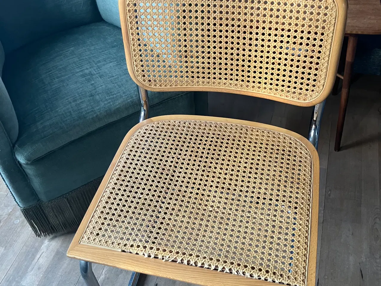 Billede 2 - Frisvinger stol med fransk flet