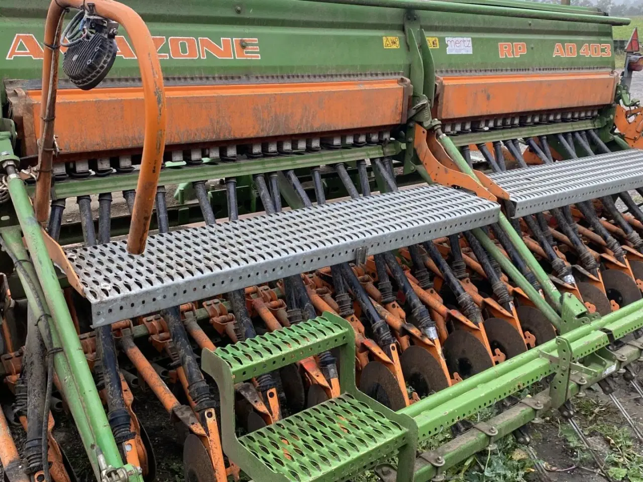 Billede 4 - Amazone 4 meter rotorsæt med skiveskær. Ikke vasket, men velholdt.