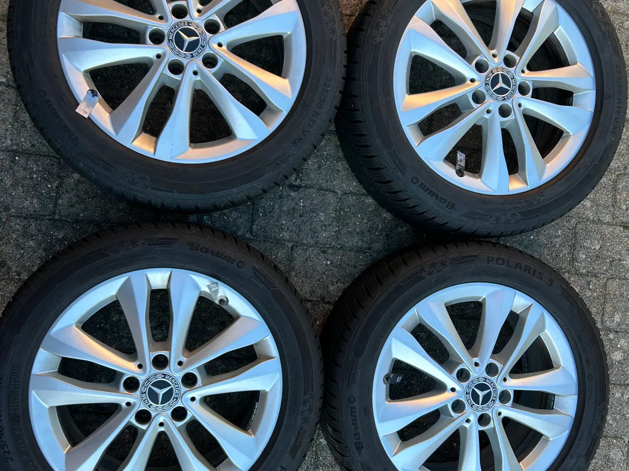 Billede 1 - Mercedes fælge+dæk 225/50R17