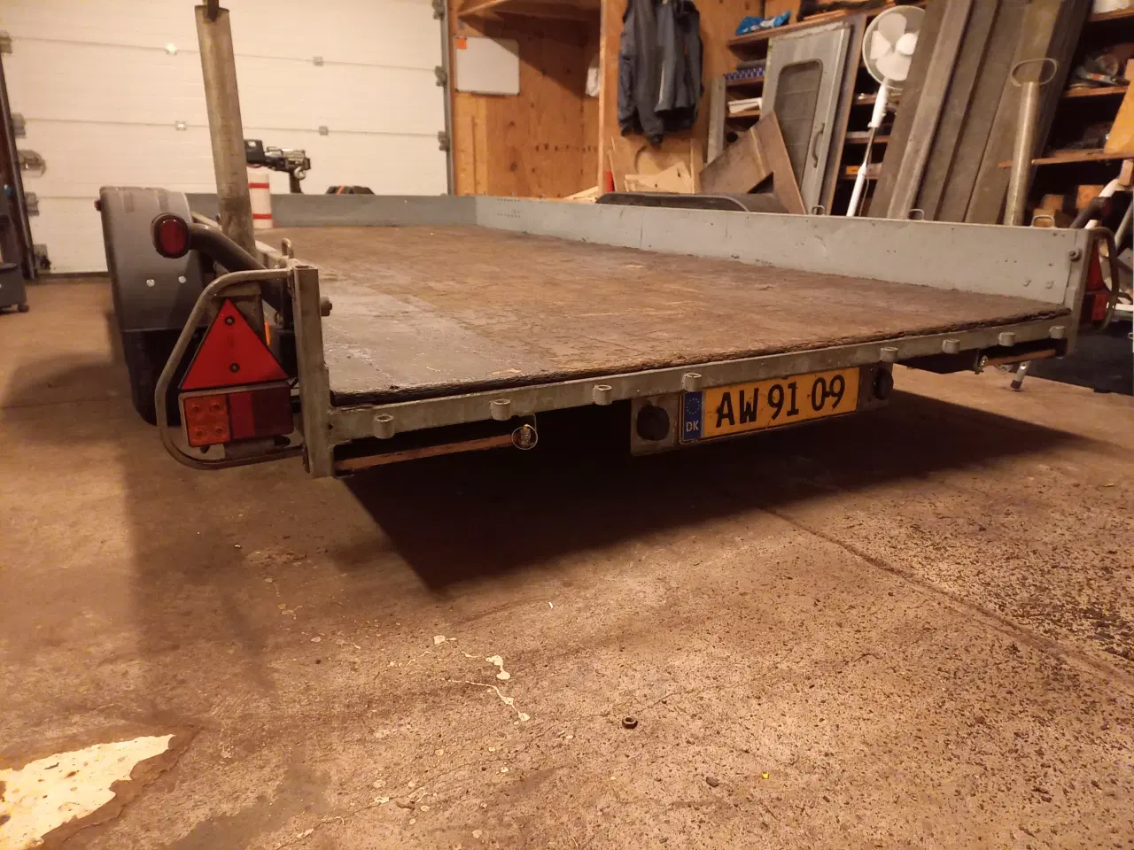 Billede 2 - maskintrailer 2500 kg. nysynet