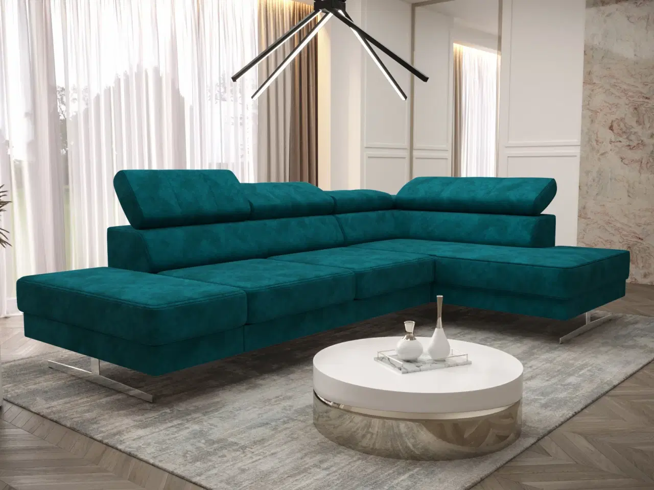 Billede 2 - EMPIRE MINI HJØRNESOFA 300x180