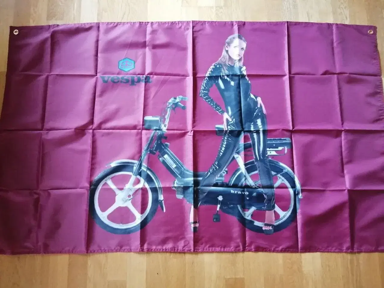 Billede 8 - vespa piaggio ciao bravo banner 150-90cm 300kr. Må