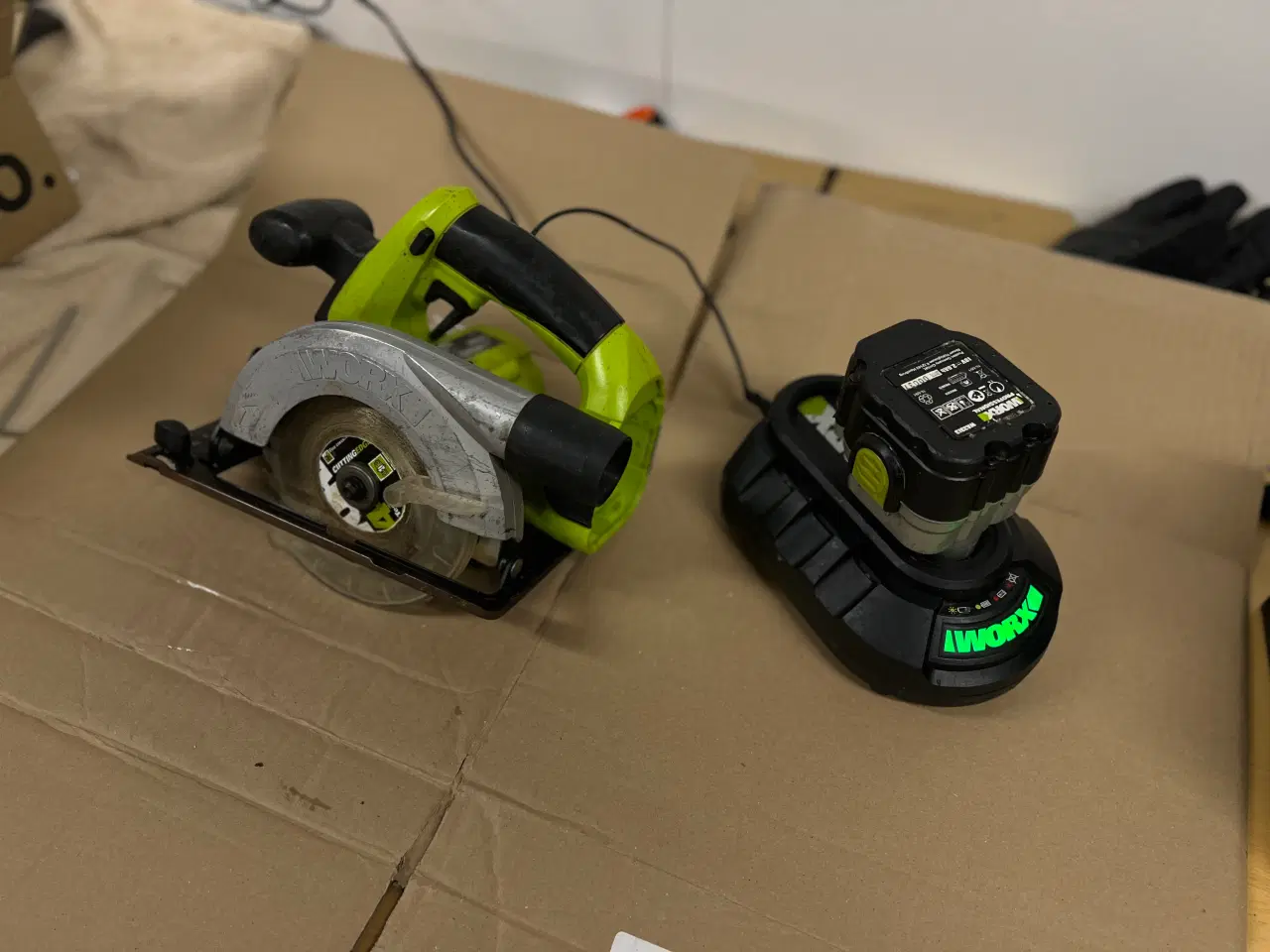 Billede 1 - Worx Professional 18V Rundsav m. lader