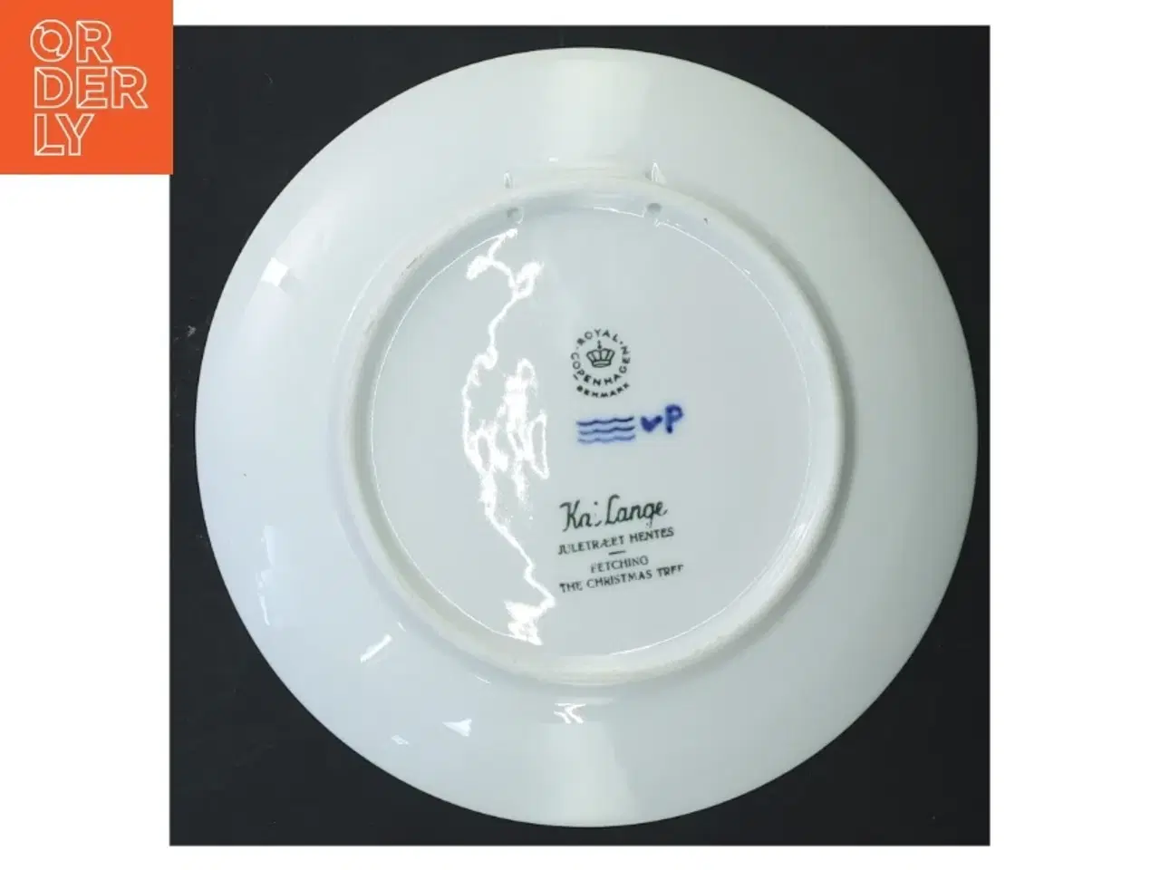 Billede 3 - Royal Copenhagen juleplatte 1964 fra Royal Copenhagen (str. Ø 18 cm)