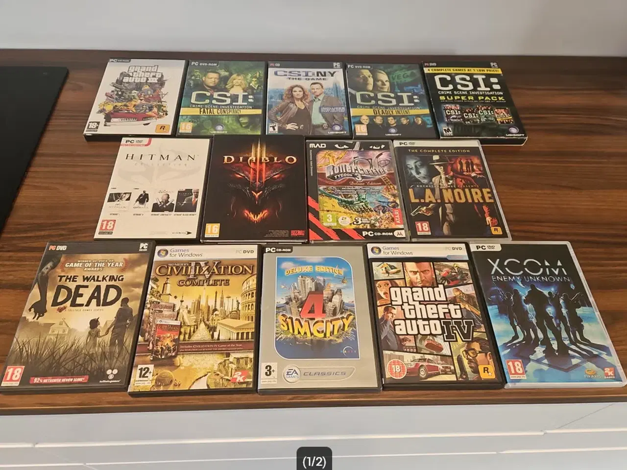 Billede 1 - PC spil, frit valg, 25kr/stk