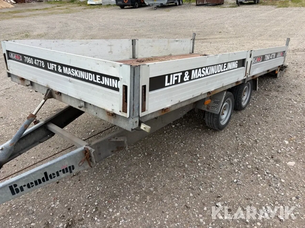 Billede 6 - Tiptrailer Brenderup 3000kg
