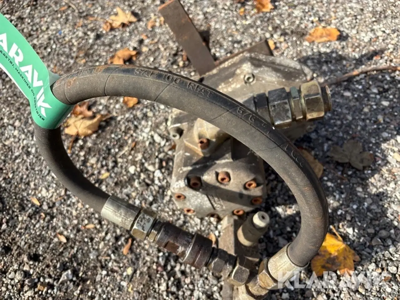 Billede 9 - Hydraulik pumpe til PTO med speedup gear og overtryksventil