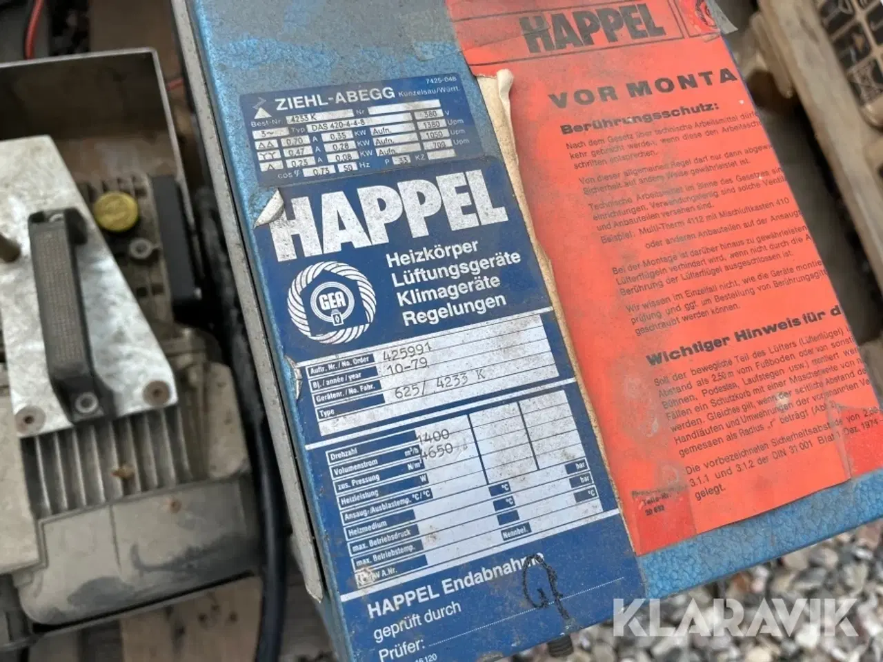 Billede 9 - VVS/lader/Blæser Ridgid/Happel/Hawker