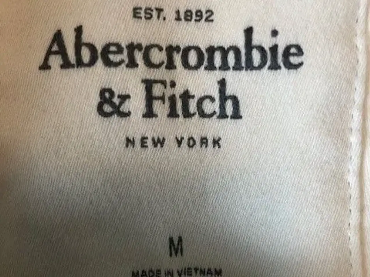 Billede 2 - Poloshirt hvid Abercrombie & Fitch