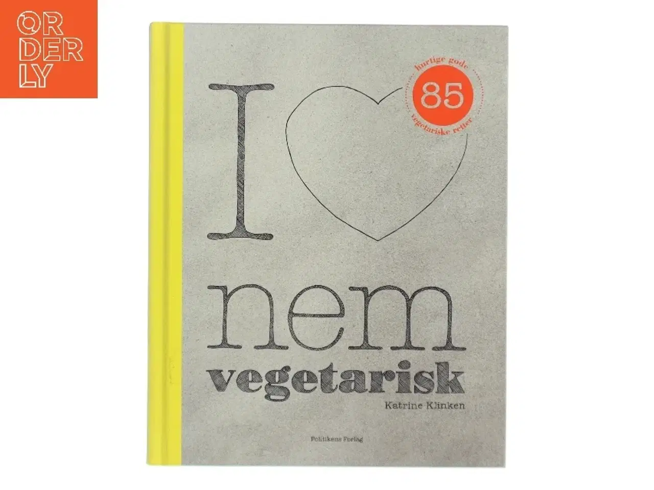 Billede 1 - I love nem vegetarisk af Katrine Klinken (Bog)