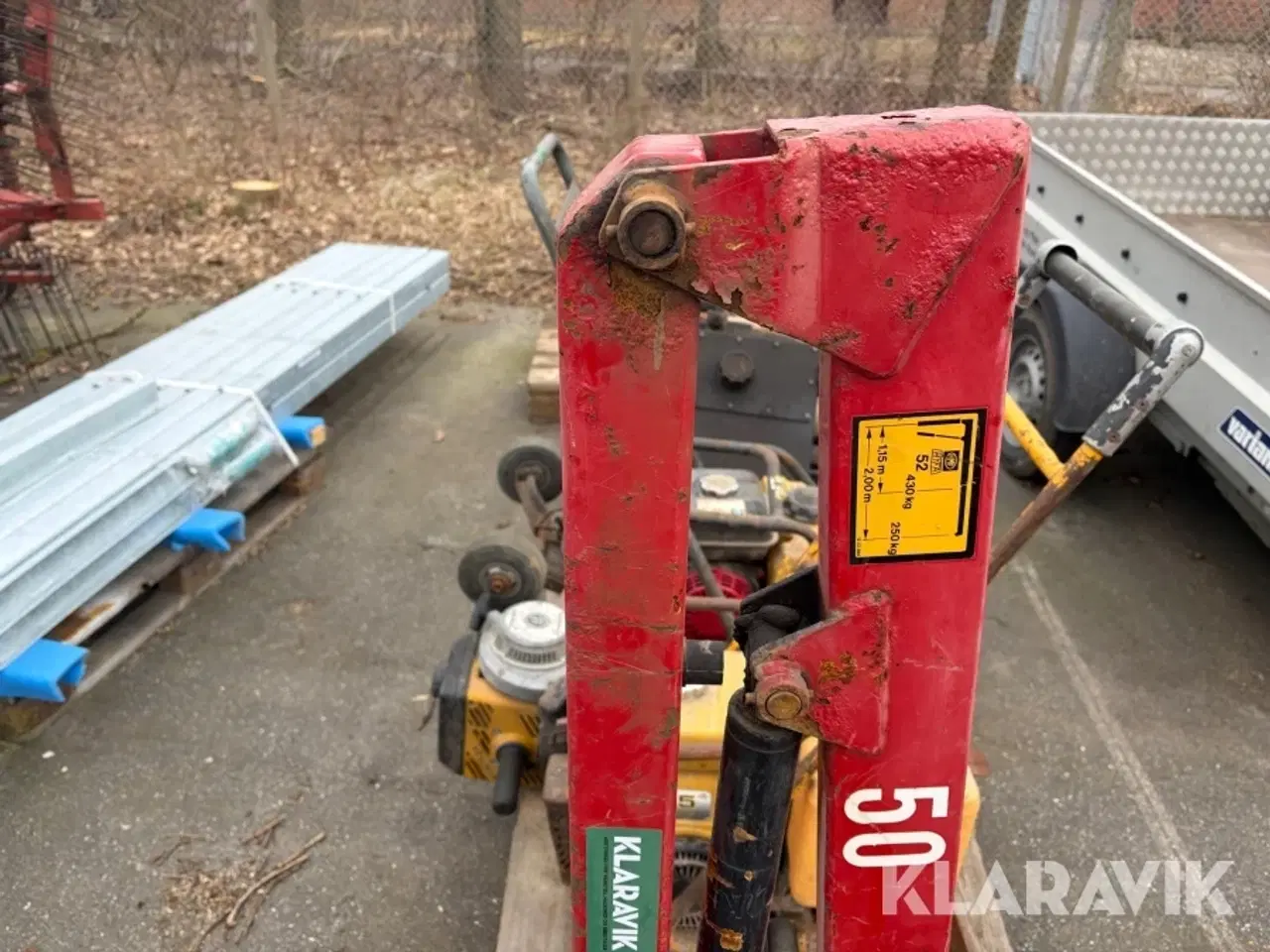 Billede 11 - Kranarm HMF 52 TM til ladbil