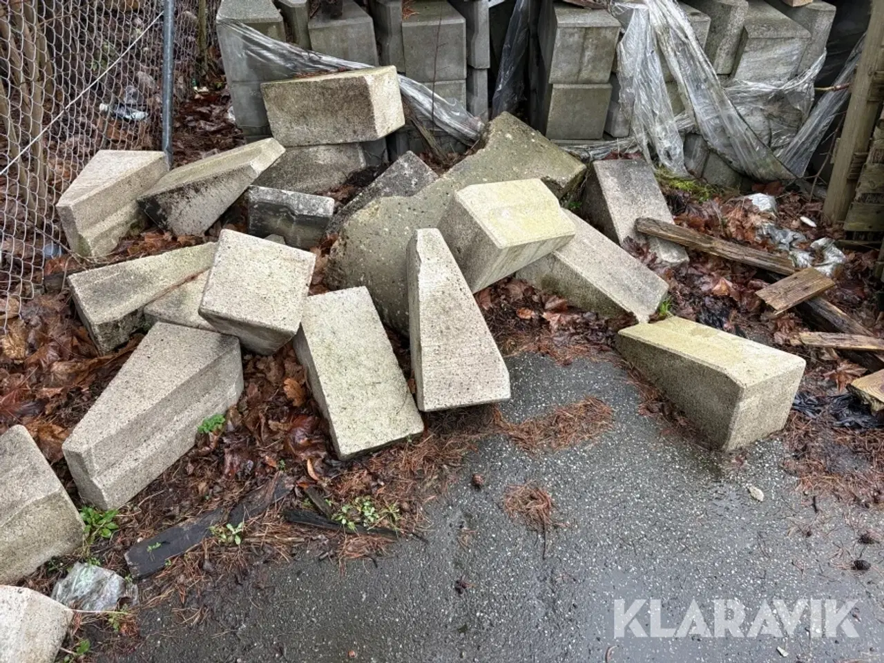 Billede 4 - Betonklodser cirka 200 styk