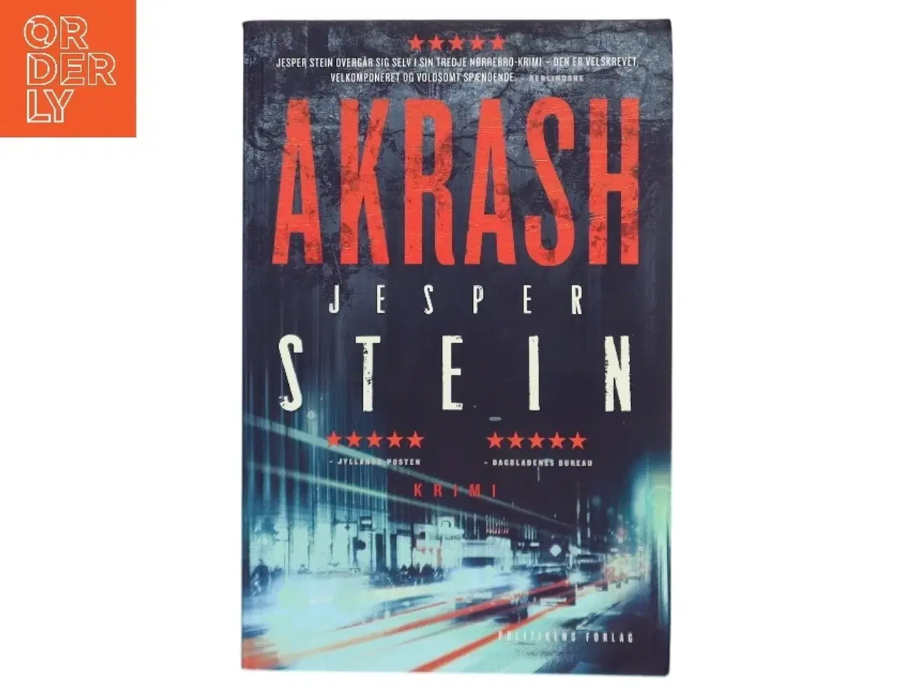 Billede 1 - Akrash : krimi af Jesper Stein (Bog)