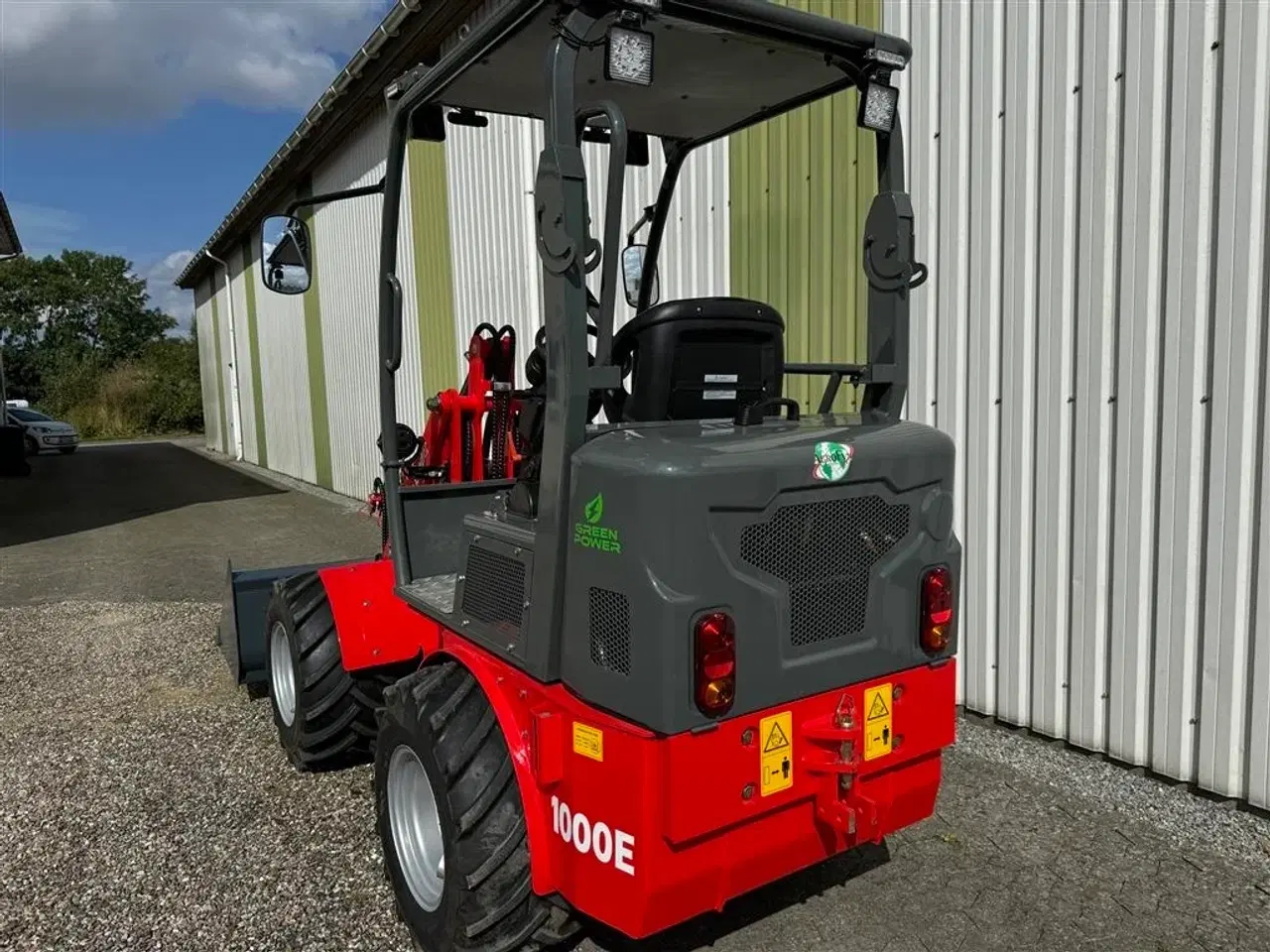 Billede 5 - Eco Loader 1000E ¨GREEN POWER¨ Elektrisk Minilæsser