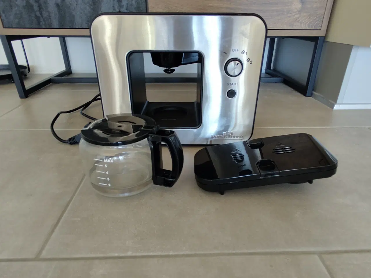 Billede 1 - Kaffemaskine til 2 personer.