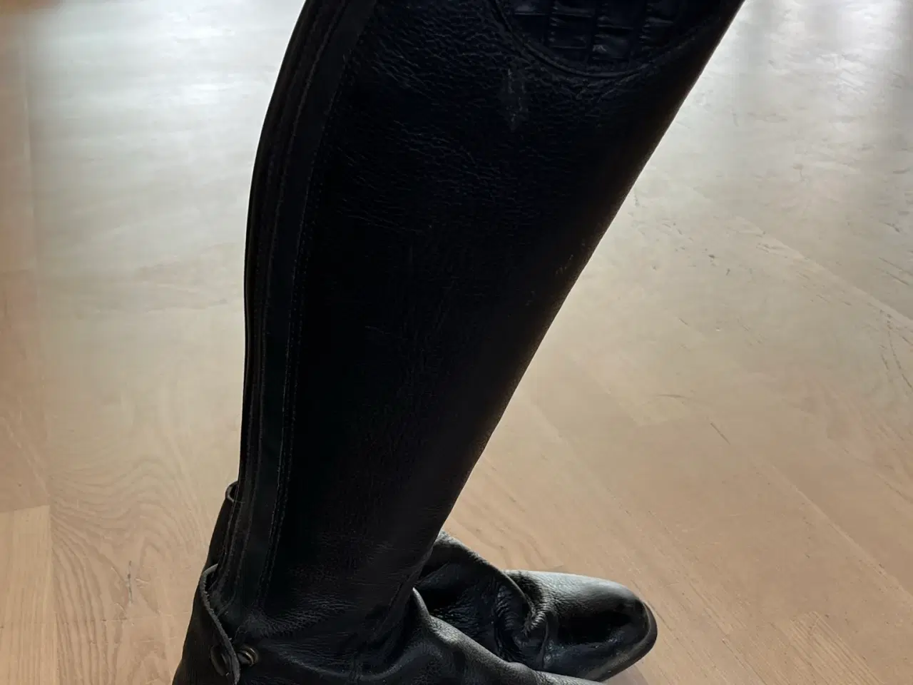 Billede 1 - Læderridestøvler