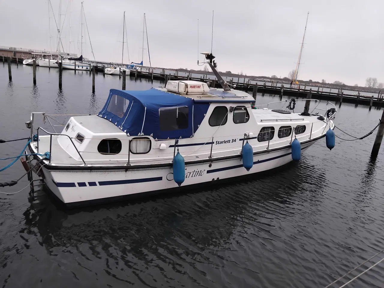 Billede 1 - starlett 34 fod motorbåd