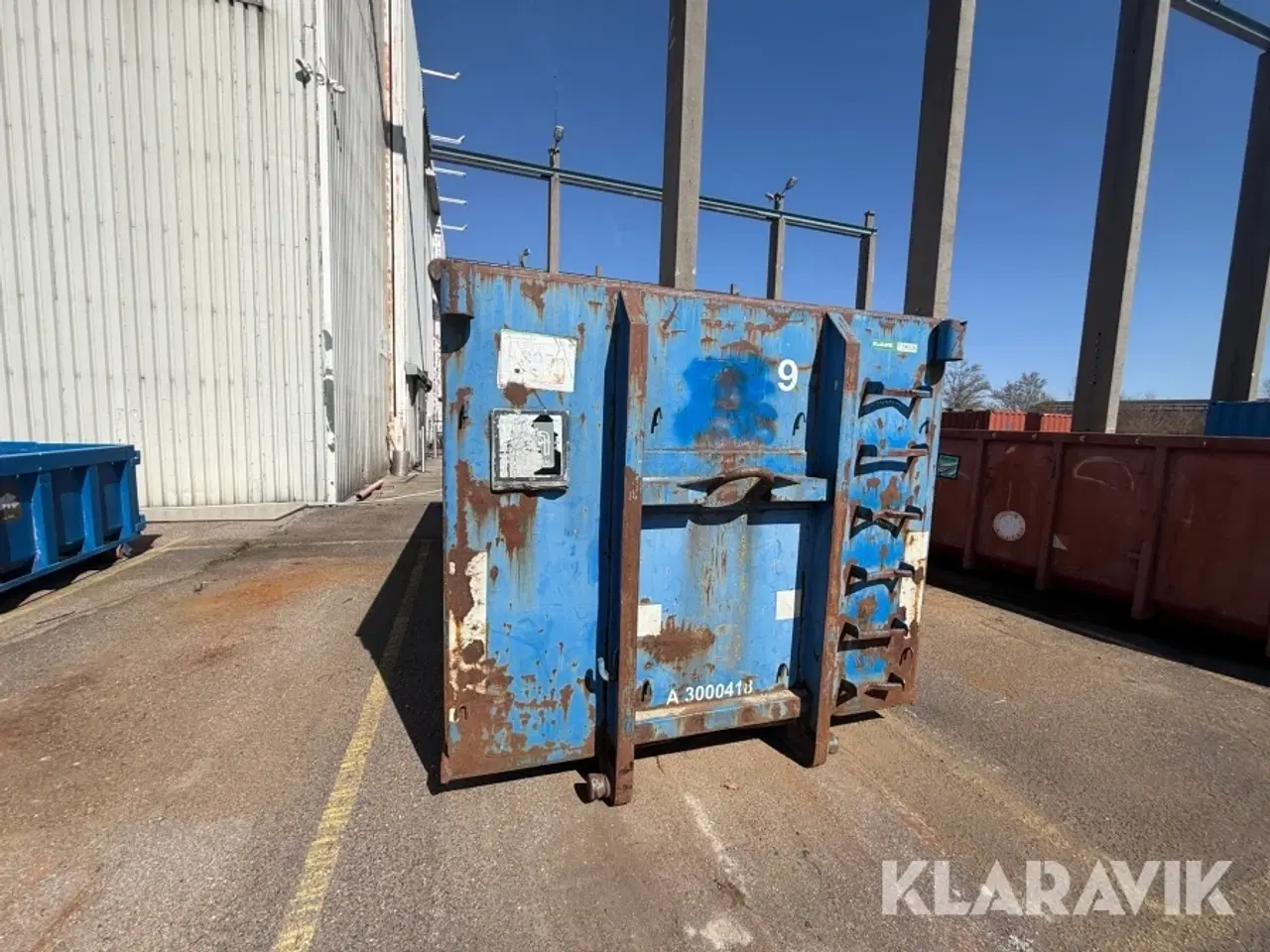 Billede 5 - Åben container med dobbelt bagdør