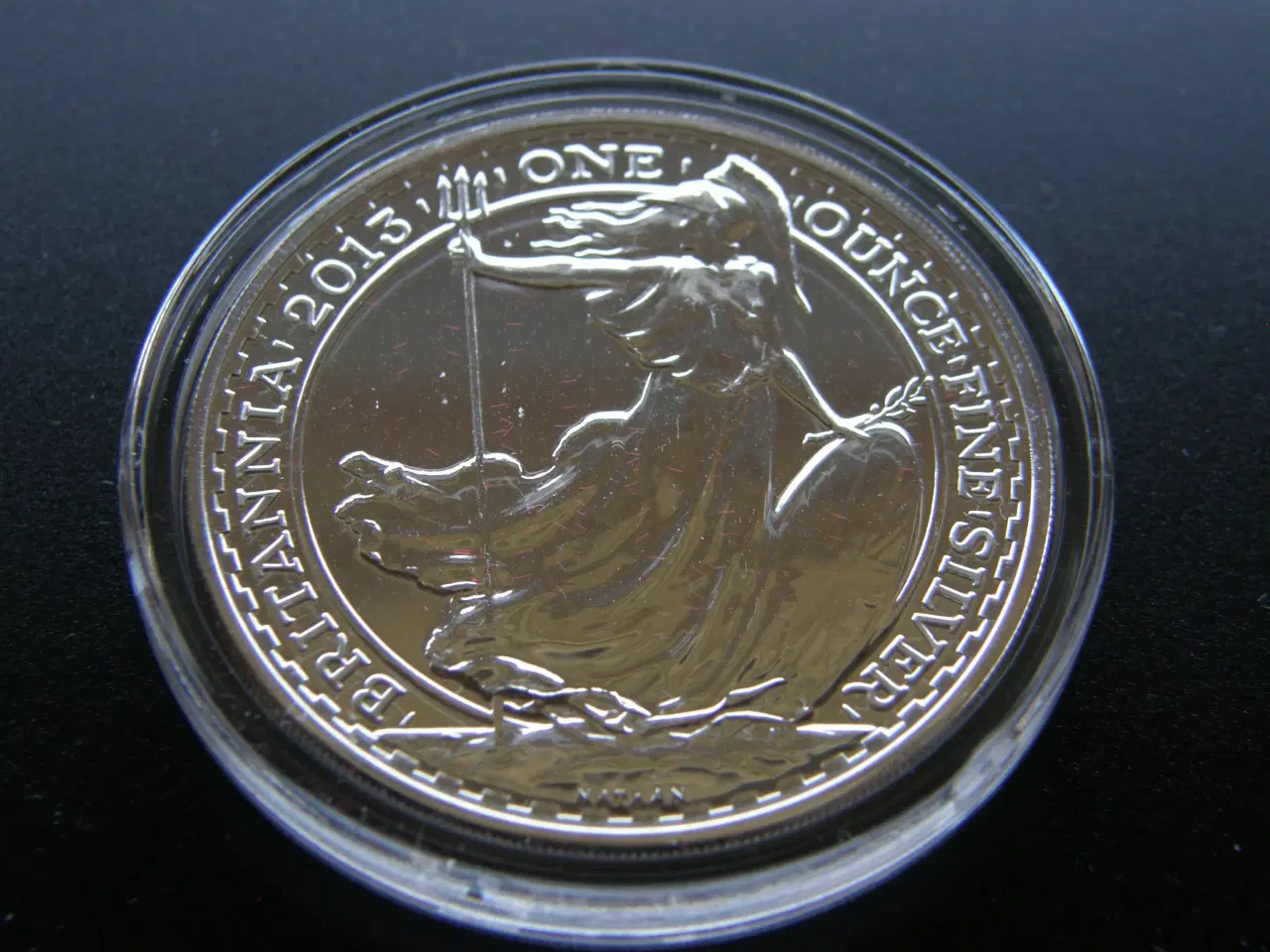 Billede 2 - England  2 Pounds  2013  Sølv  Kv.Unc.
