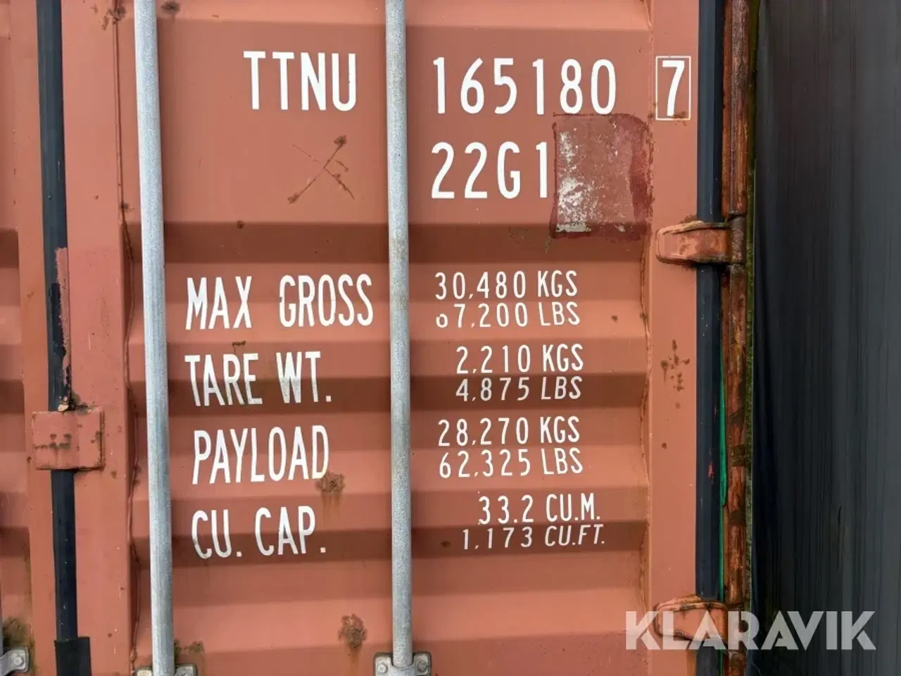 Billede 6 - Lukket container Triton CX03-20TTN