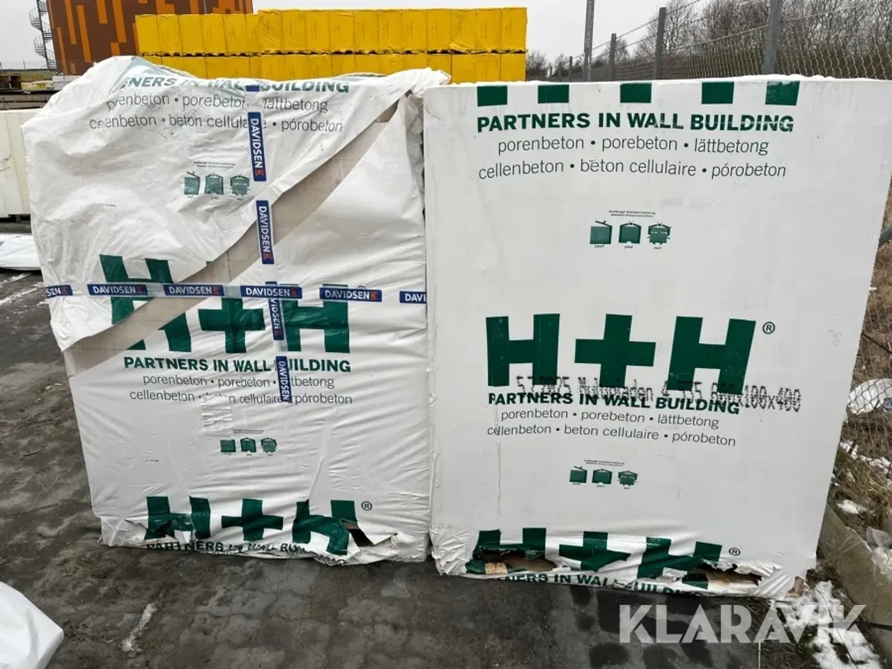 Billede 3 - Porebeton H+H 600x100x400 5 paller