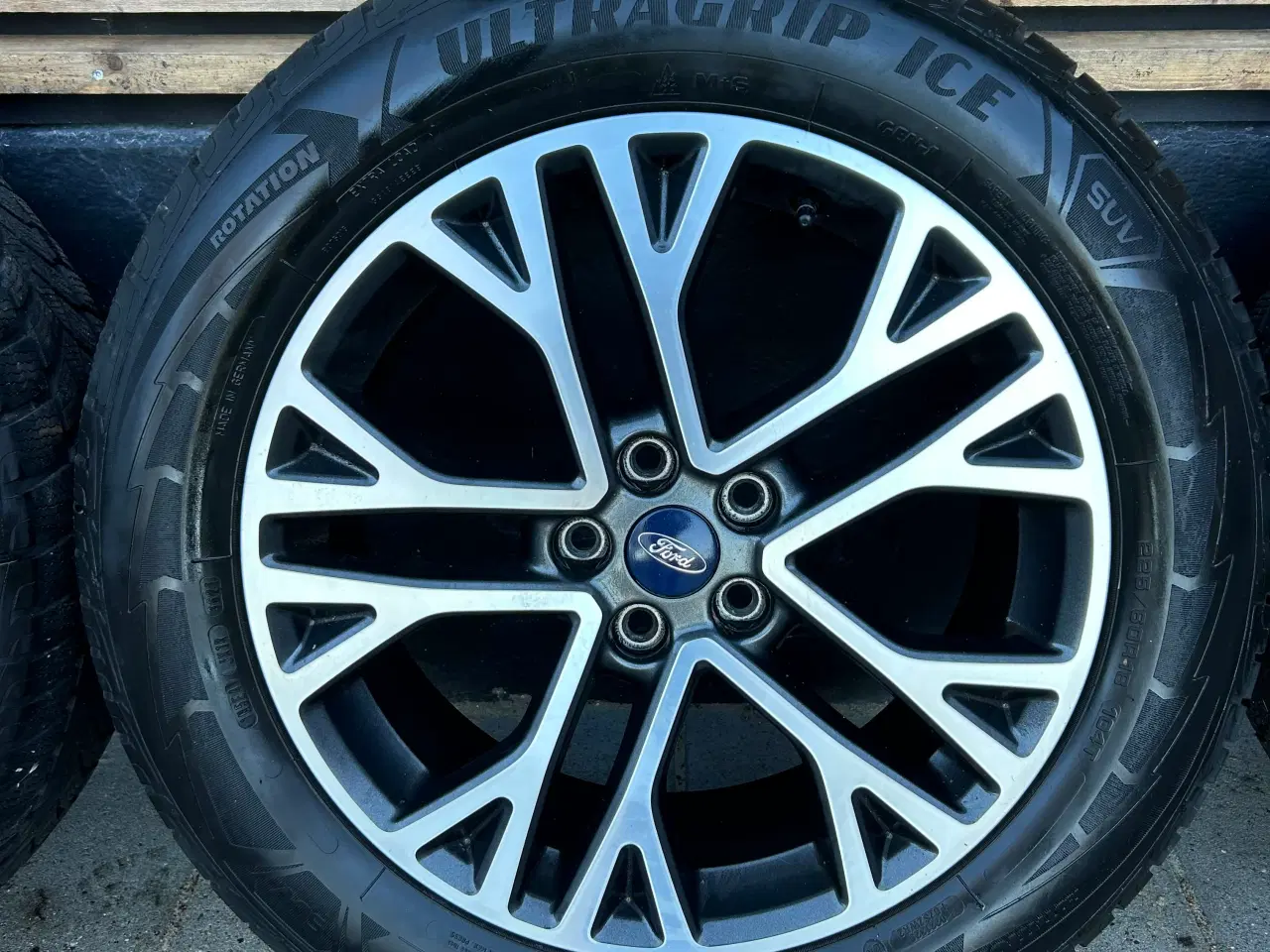 Billede 4 - Alufælger med vinterdæk