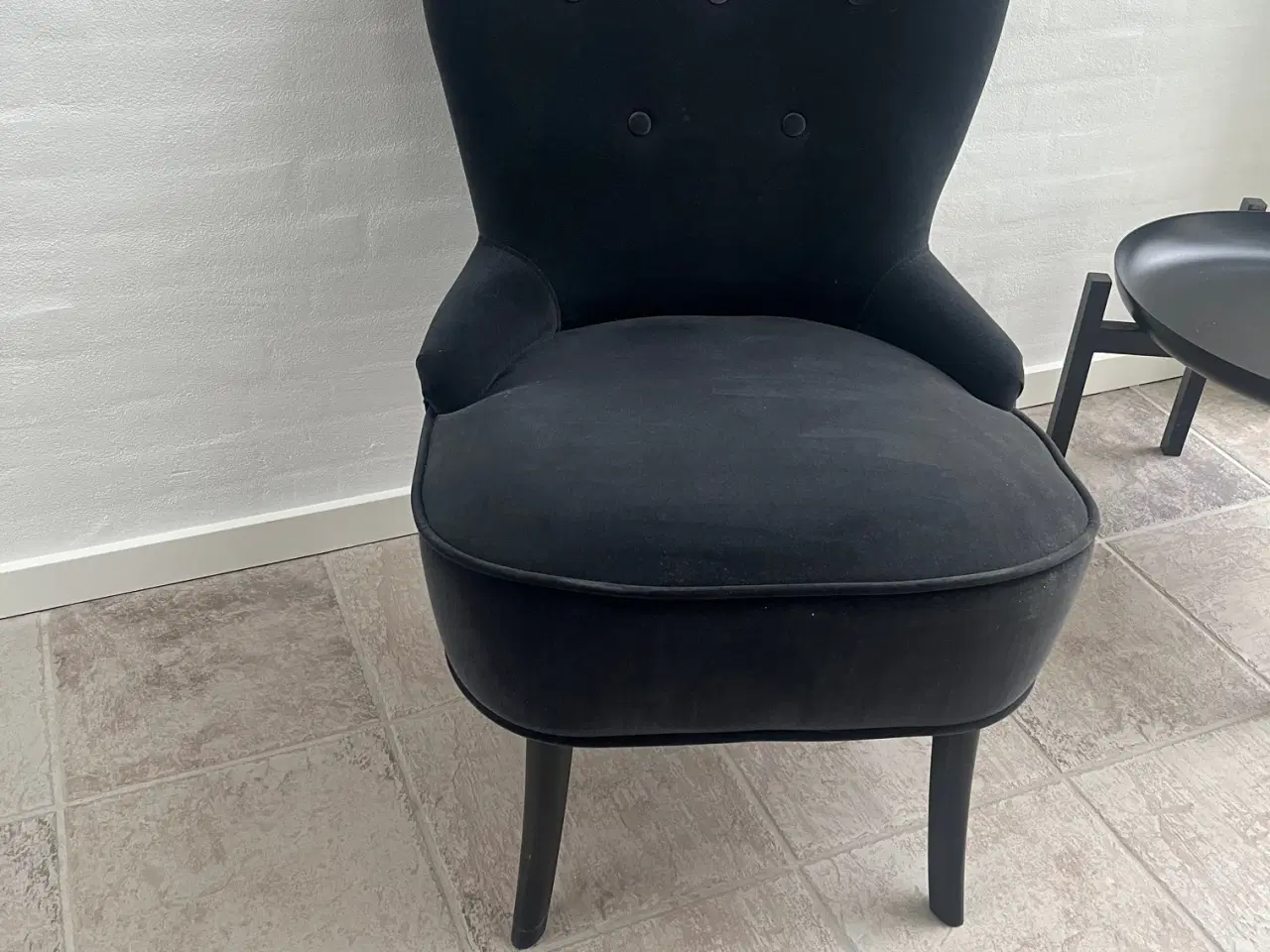 Billede 4 - Koksgrå lænestol, flot og elegant