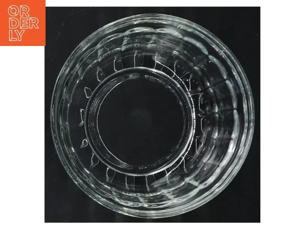 Billede 2 - Gennemsigtig glas skål (str. Ø. 12 cm)