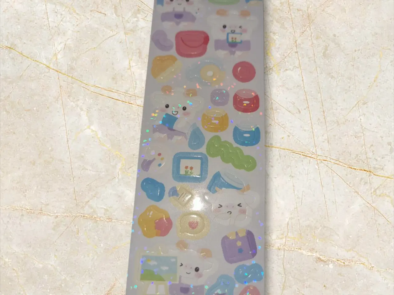 Billede 10 - Søde klistermærker med elefantfigur og pastelfarve