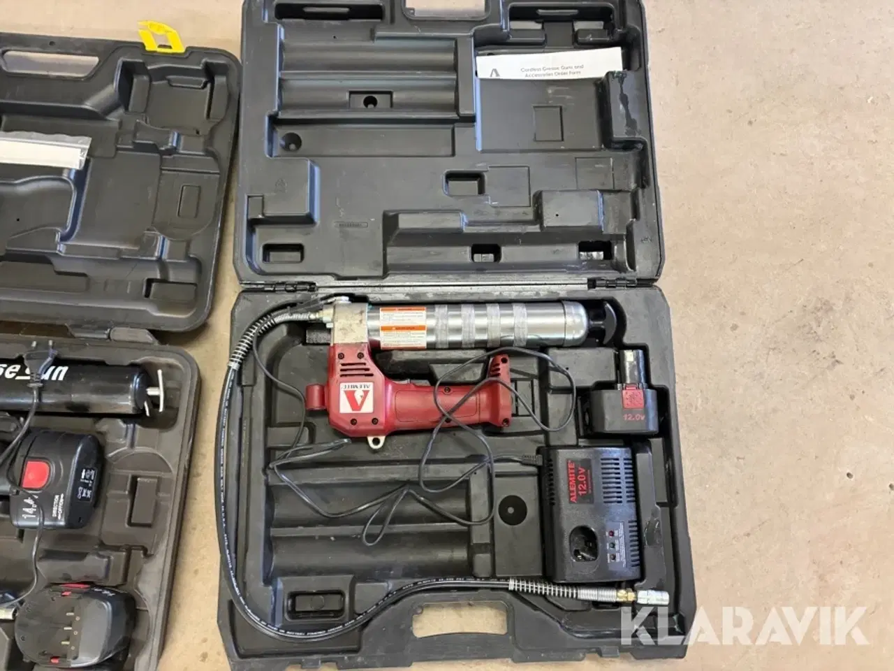 Billede 11 - Elektriske fedtpistoler i kufferter 3 styk