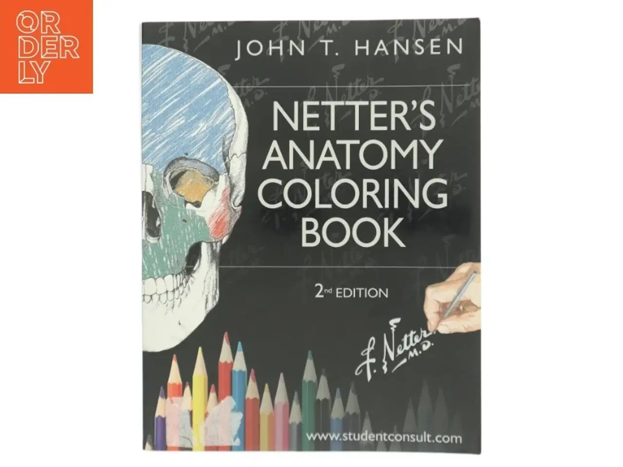 Billede 1 - Netter&#39;s Anatomy Coloring Book af John T. Hansen (Bog)