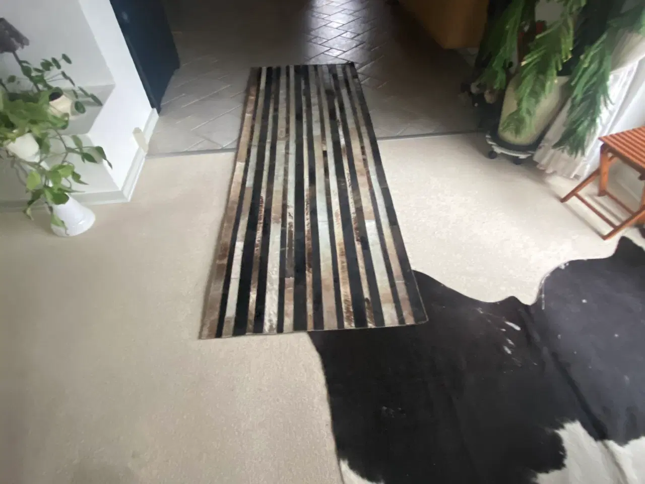 Billede 3 - Ko tæppe på gulvet 