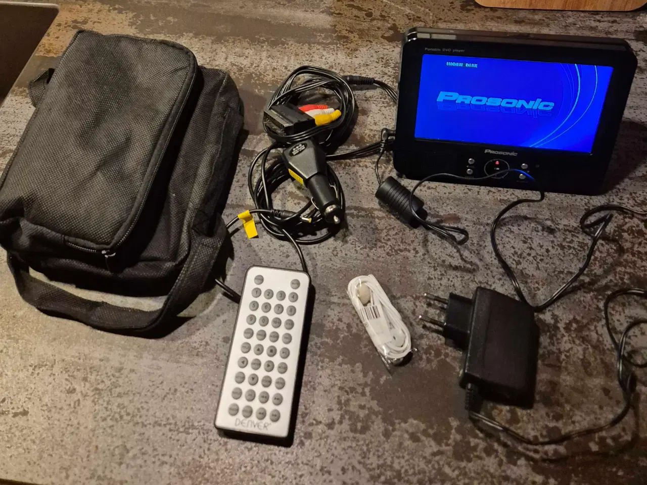 Billede 3 - Transportabel lcd skærm og dvdafspiller 