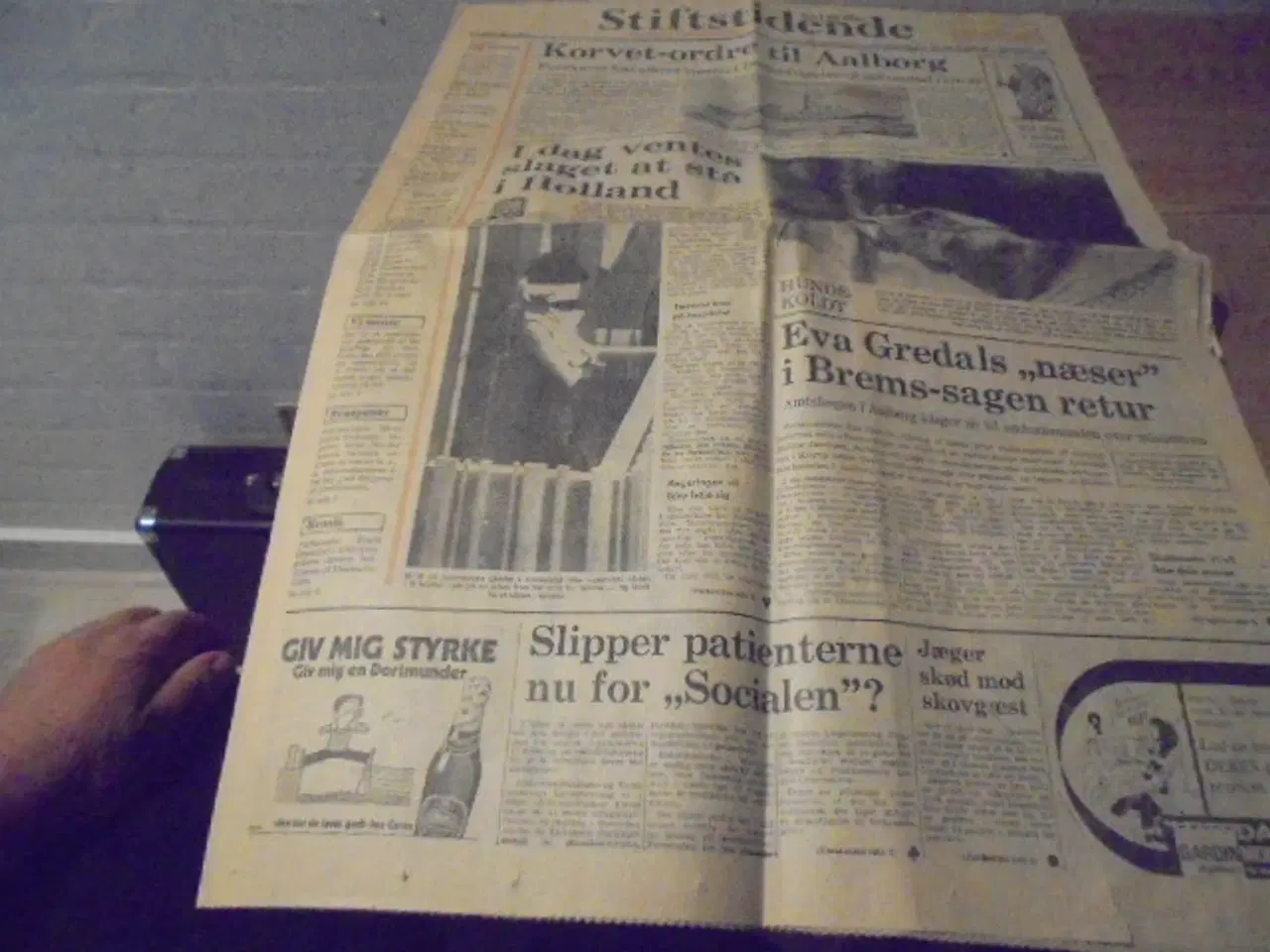 Billede 1 - Aalborg Stiftstidende, 6. december 1975 – 1. sekti