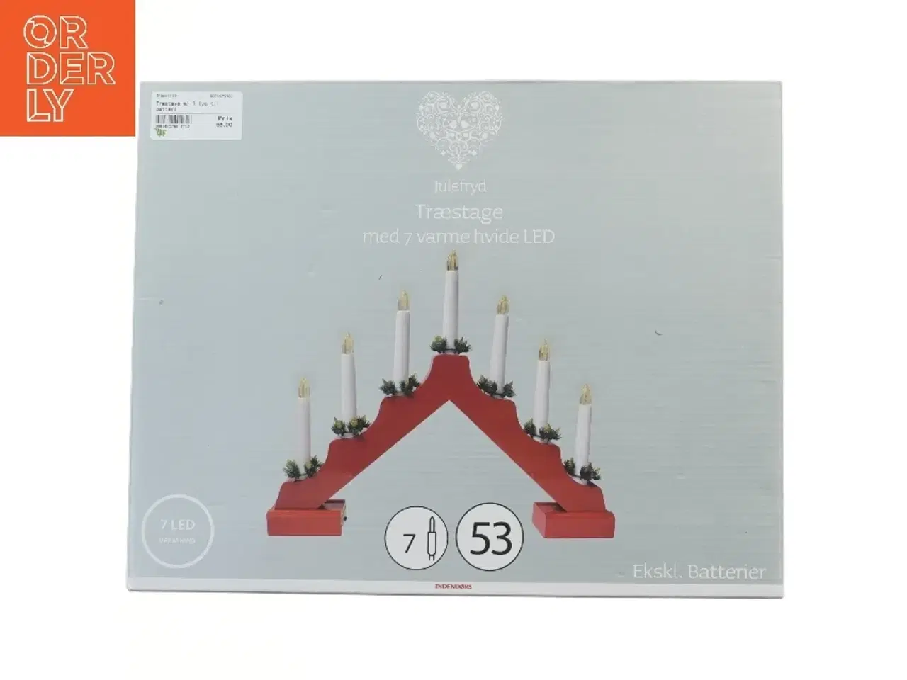 Billede 1 - LED julelysestage fra Indendørs (str. 41 cm)