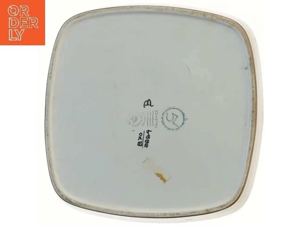 Billede 2 - Dekorativ keramikfad fra Royal Copenhagen (str. Ø 22,5 cm)