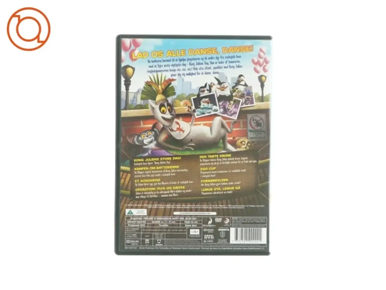 Billede 2 - Kong Juliens store dag (DVD)