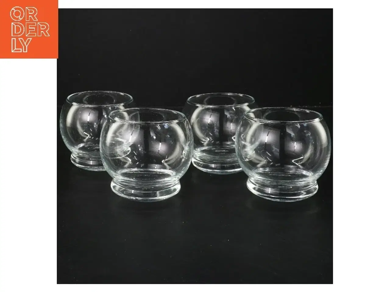 Billede 1 - NYE Normann Copenhagen vippglas fra Normann Copenhagen (str. Ø 7 cm længde 8 cm)