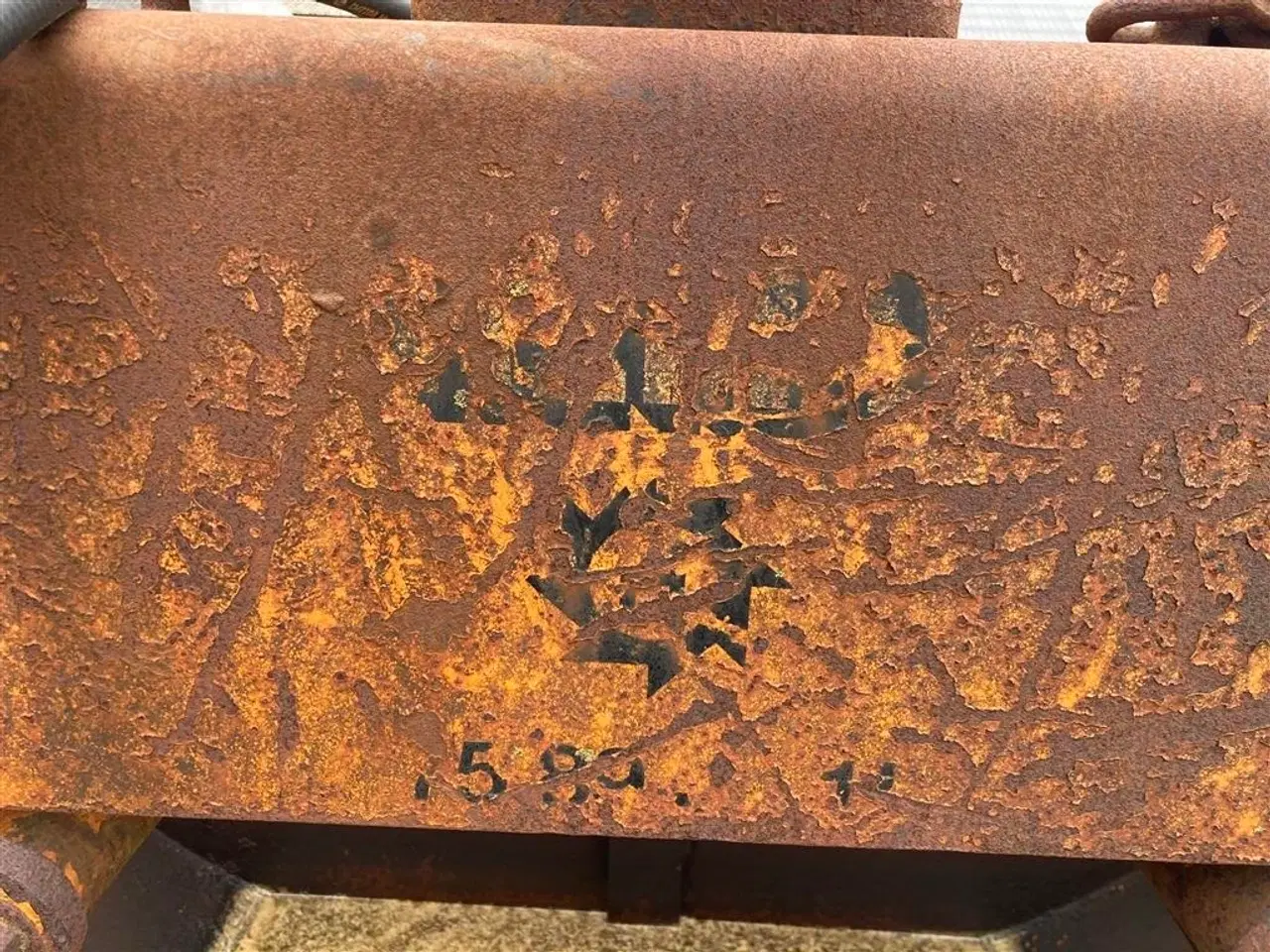 Billede 2 - Bsv Grab Lukket klapskovl til kranophæng