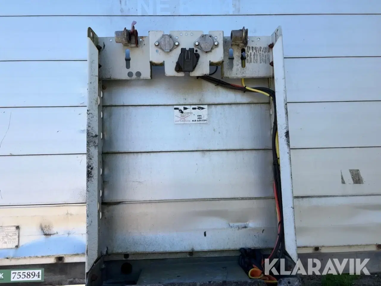 Billede 9 - Gardin trailer med bagmonteret truck Schmitz