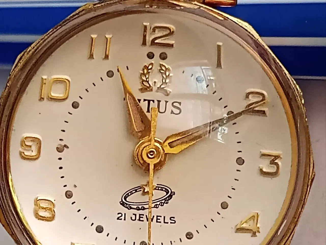 Billede 4 - Schweizisk Titus automatisk ur med kæde af 18 kara