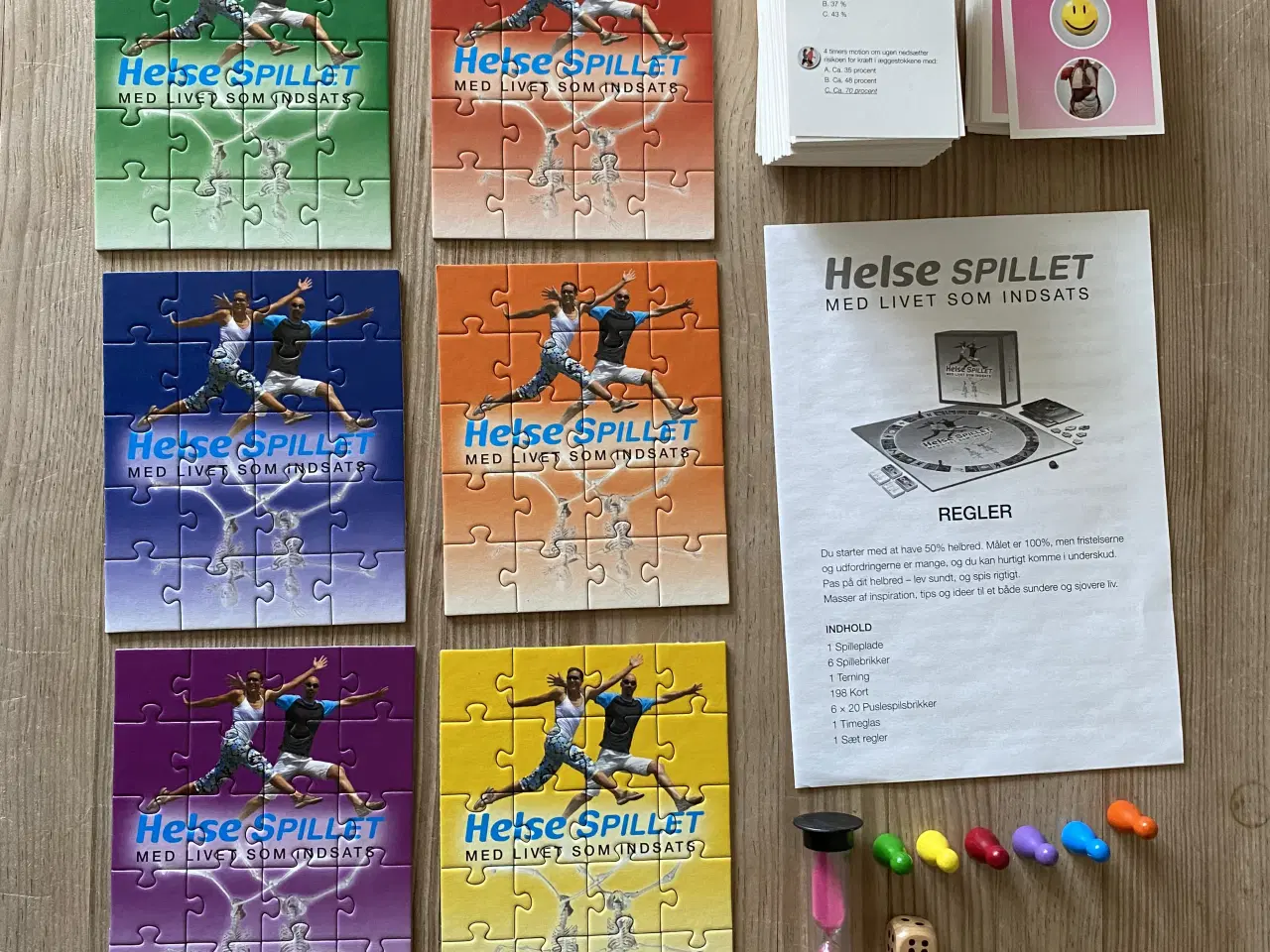 Billede 2 - Helse spillet, brætspil