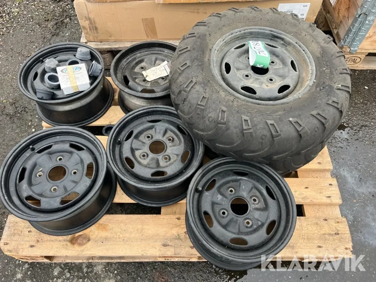 Billede 2 - Suzuki ATV hjul 7 styk